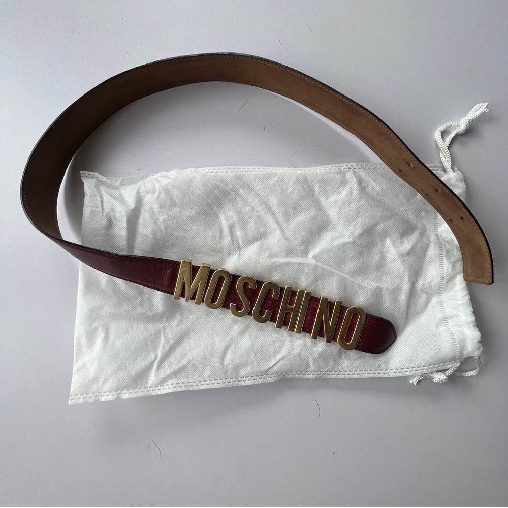 Iconic Moschino Belt